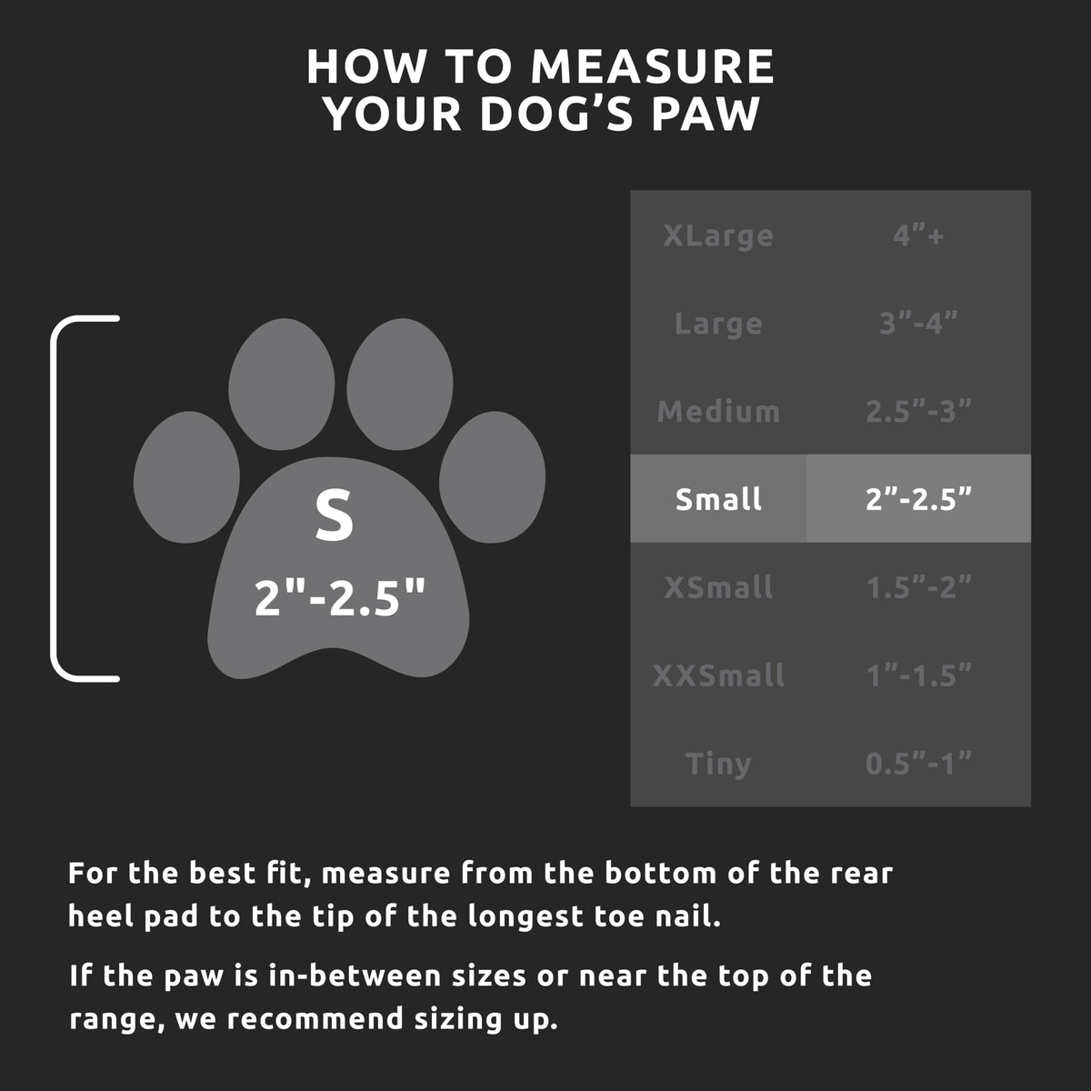 Pawz PZBLKS Water-Proof Dog Boots, Small, 2-Inch to 2.5-Inch, Black 🍁 All In One Marketplace Canada