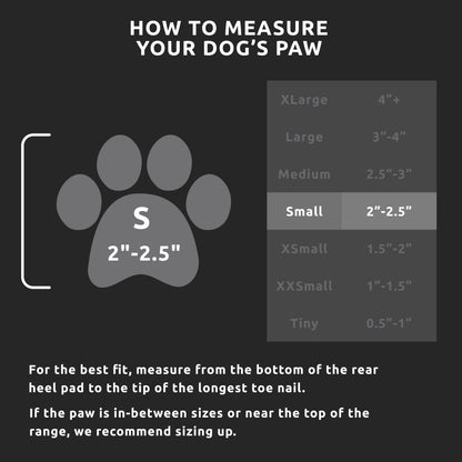 Pawz PZBLKS Water-Proof Dog Boots, Small, 2-Inch to 2.5-Inch, Black 🍁 All In One Marketplace Canada