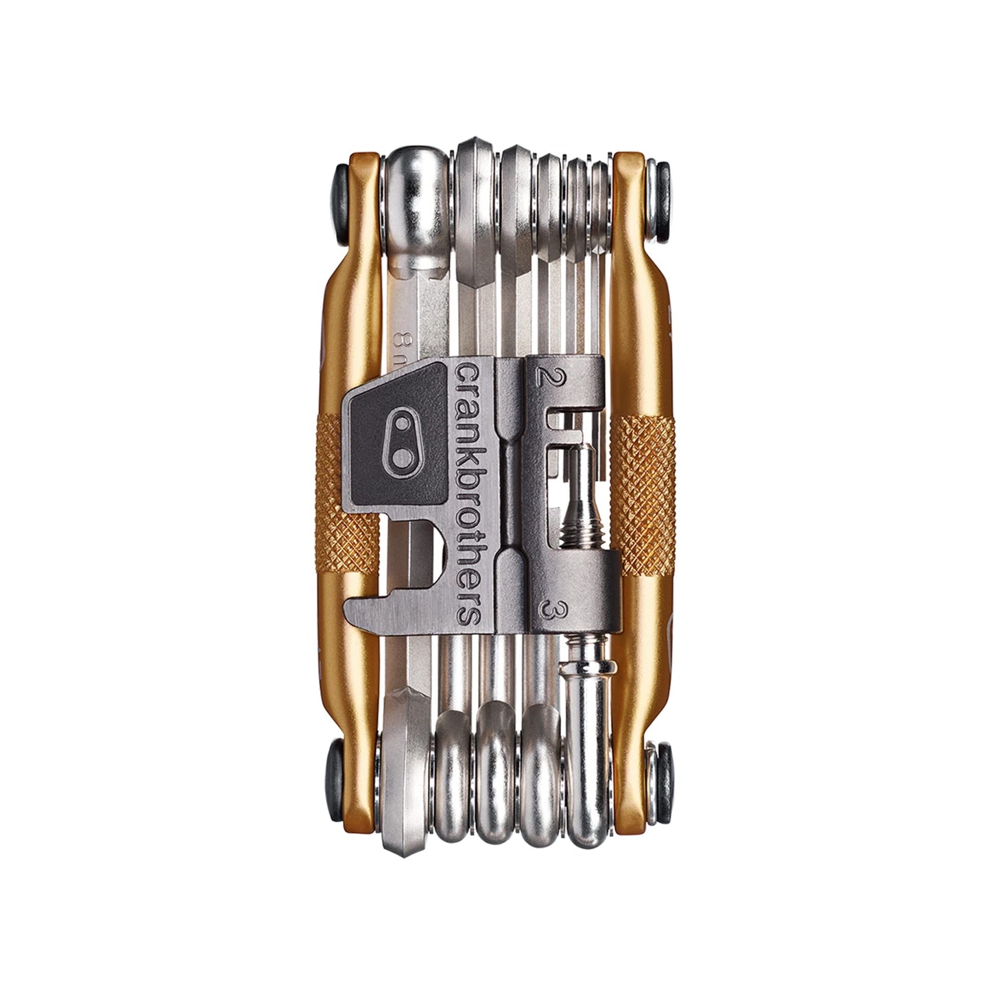 Crankbrothers 10755 Multi Bicycle Tool 17-Function, Gold Crankbrothers