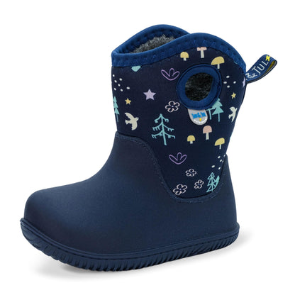 Jan & Jul Waterproof Winter Boots for Toddlers (Navy Forest, US 7) 🍁 All In One Marketplace Canada