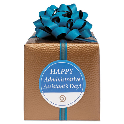 Avery Glossy White Round Labels, 2.5" Round Labels, for Laser/Inkjet Printers, Glossy White, 90 Labels/Pack, Permanent (22830) Made in Canada
