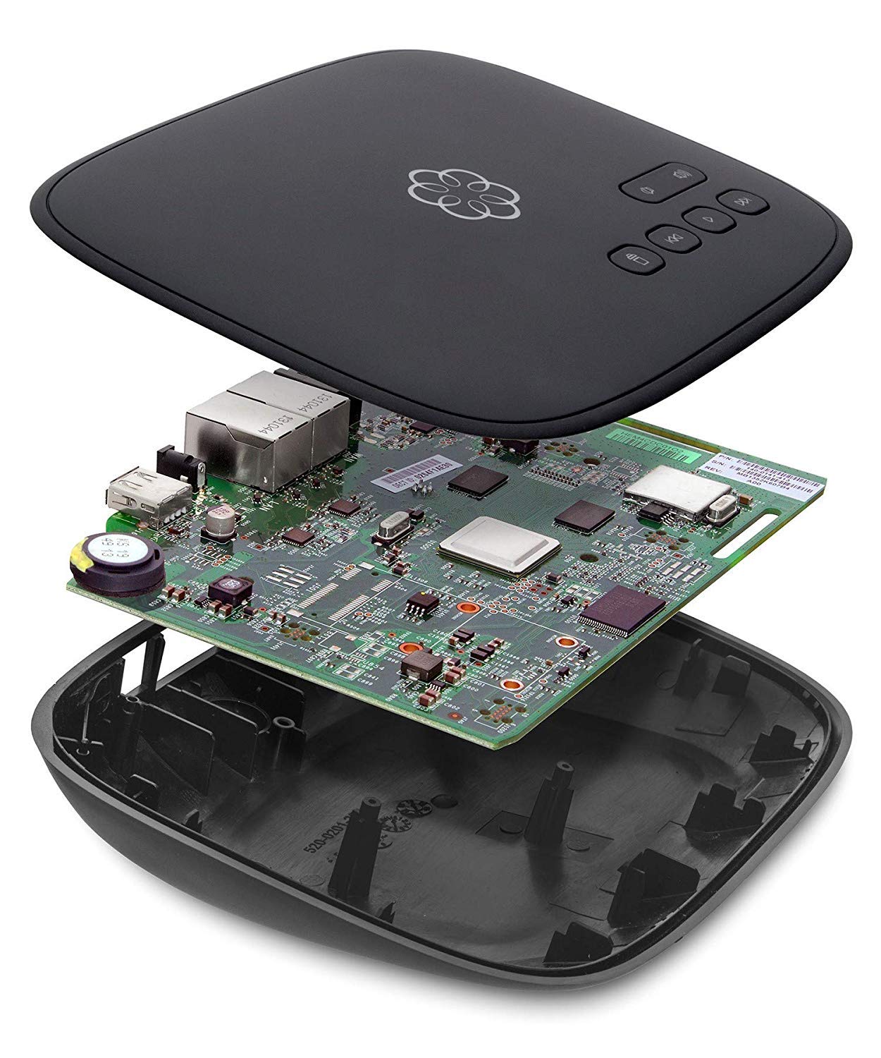 Ooma Telo Air 2 VoIP Free Home Phone Service with Wireless and Bluetooth connectivity. Affordable Internet-Based landline Replacement. Unlimited Nationwide Calling. Low International Rates, Black Ooma