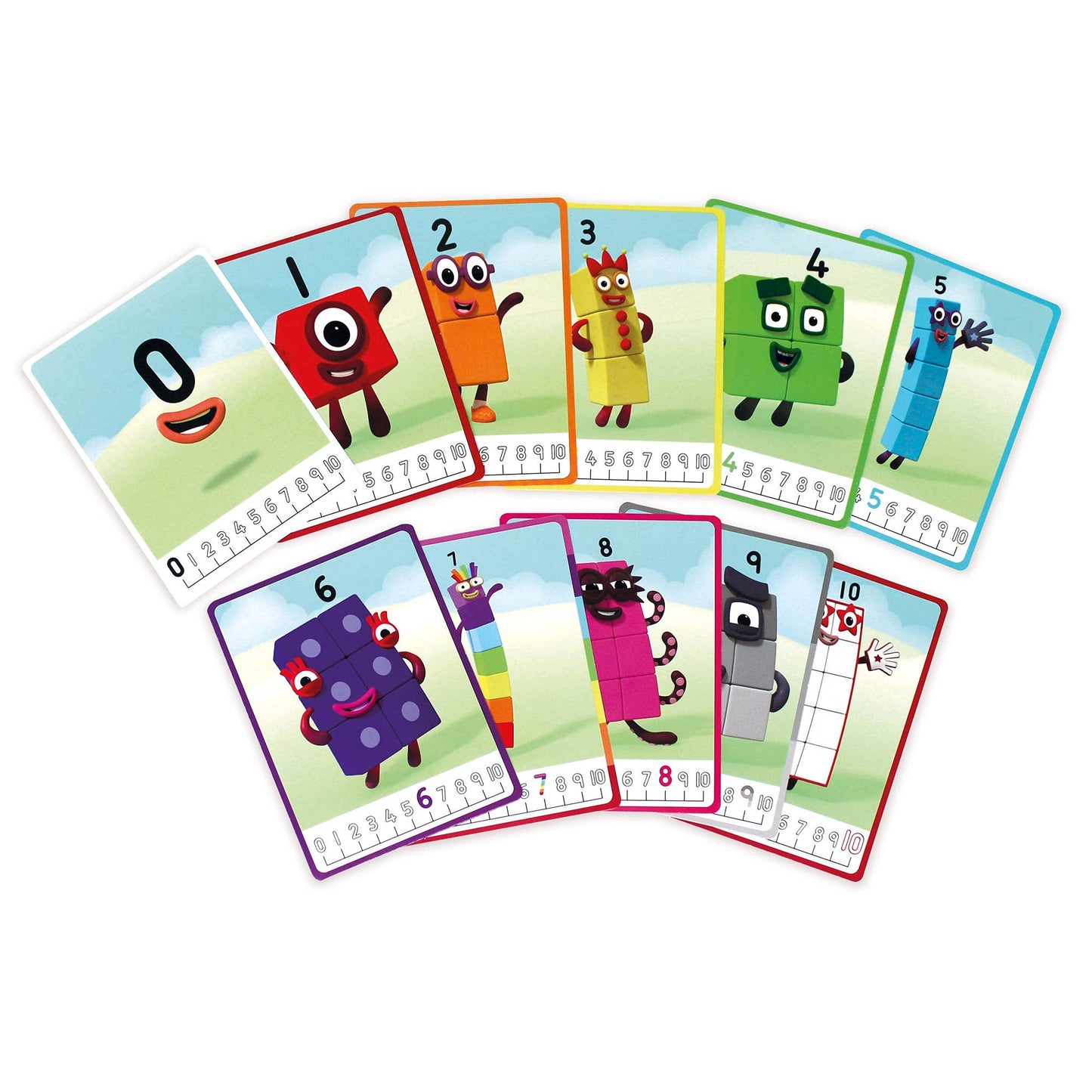 Numberblocks MathLink Cubes 1-10 hand2mind