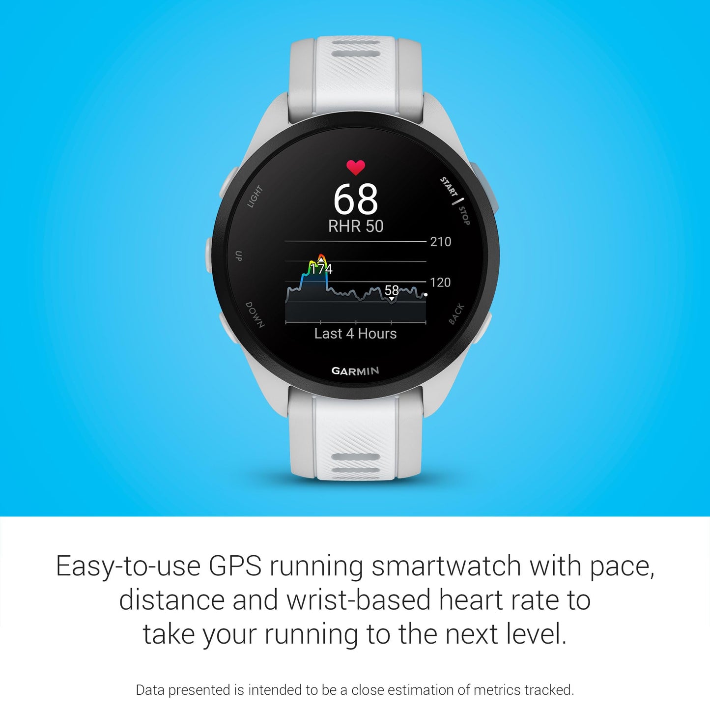 Garmin Forerunner® 165, Running Smartwatch, Colorful AMOLED Display, Training Metrics and Recovery Insights, Whitestone 🍁 All In One Marketplace Canada