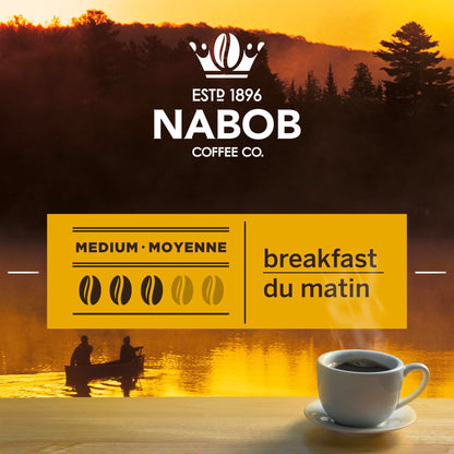 Nabob Breakfast Blend 100% Compostable Pods, 56 Pods NABOB