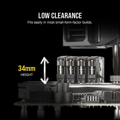 CORSAIR Vengeance LPX DDR4 RAM 32GB (2x16GB) Up to 3200MHz CL16-20-20-38 1.35V Intel XMP AMD EXPO Computer Memory – Black (CMK32GX4M2E3200C16) 🍁 All In One Marketplace Canada
