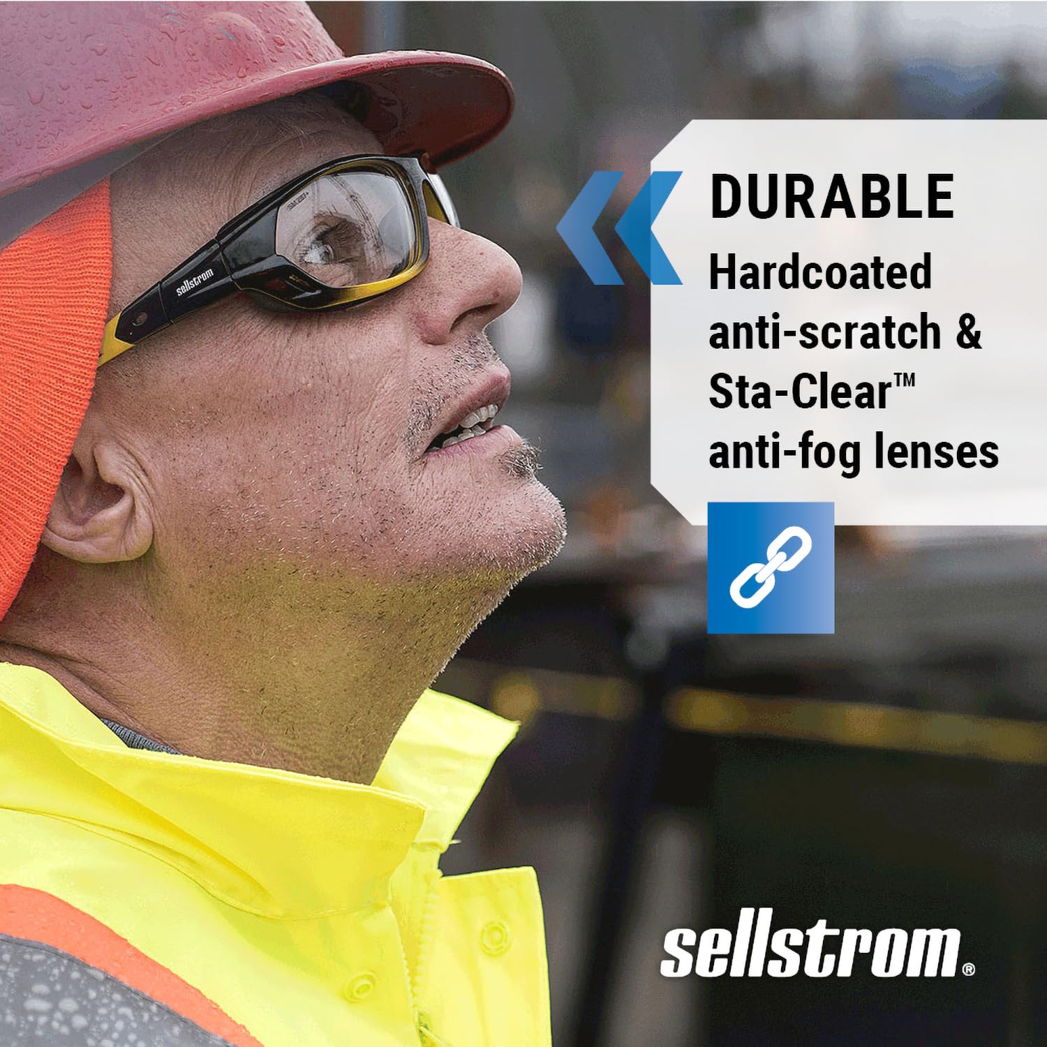 Sellstrom XP530 Hard Coated Safety Glasses for Men & Women, CSA Z94.3 Sellstrom