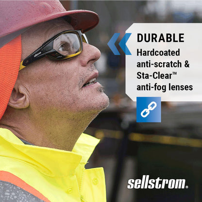Sellstrom XP530 Hard Coated Safety Glasses for Men & Women, CSA Z94.3 Sellstrom