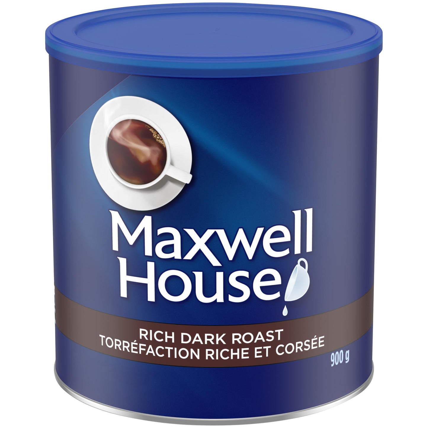 Maxwell House Rich Dark Roast Ground Coffee, 900 g Canister - Available at All In One Marketplace Canada