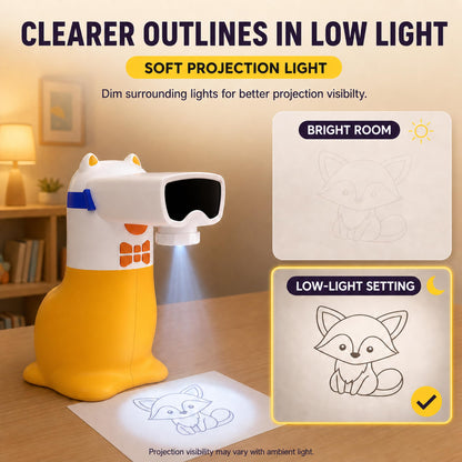 Yoturetoys AI Drawing Projector for Kids, Birthday Gift Toy, Ages 5-12 🍁 All In One Marketplace Canada