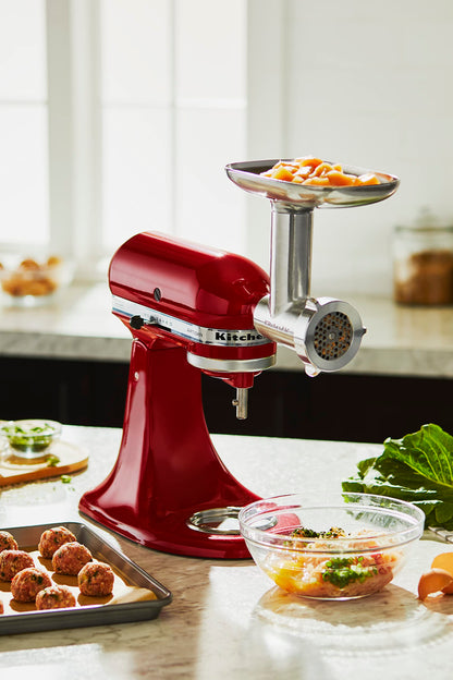 KitchenAid Metal Food Grinder Attachment, KSMMGA