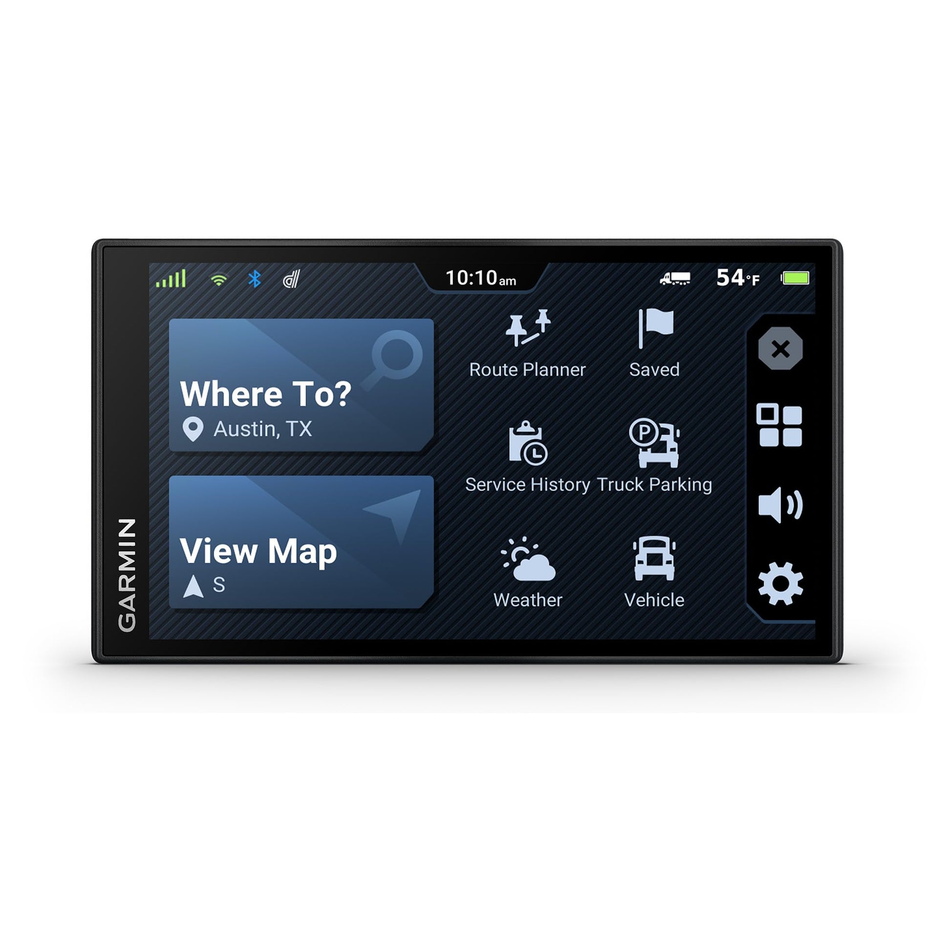 Garmin dēzl™ OTR620, High-Res 6” GPS Truck Navigator, Custom Routing, Satellite Imagery, Wind Speed, Community-Shared Loading Docks, Truck Entrances, Parking Availability Garmin