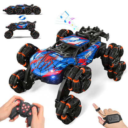 Sunrad 8WD Gesture Sensing RC Stunt Car with Spray & Light & Music Hand RC 🍁 All In One Marketplace Canada