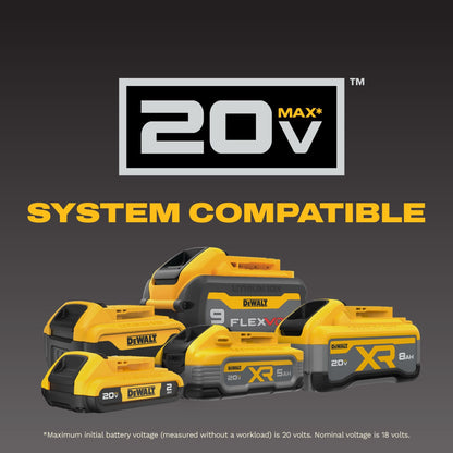 DEWALT 20V MAX XR Cordless Impact Driver, Brushless, 3-Speed, Tool Only (DCF845B) DEWALT