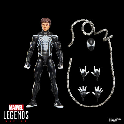 Marvel Legends Series Spider-Venom, Retro Cardback Spider-Man Comics Collectible 6-Inch Scale Action Figure