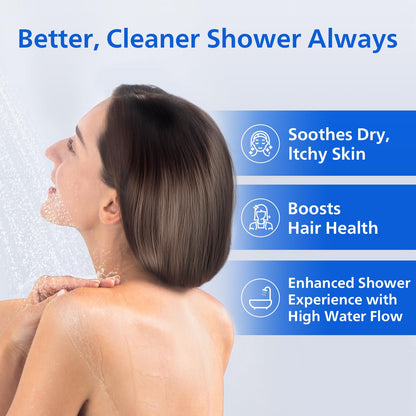 PHILIPS Shower Filter, Reduces Chlorine & Heavy Metals, AWP1775CH/37 PHILIPS
