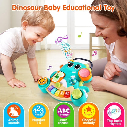 Baby Piano Toys 6-12 Months, Dinosaur Piano Keyboard Infant Toys 🍁 All In One Marketplace Canada