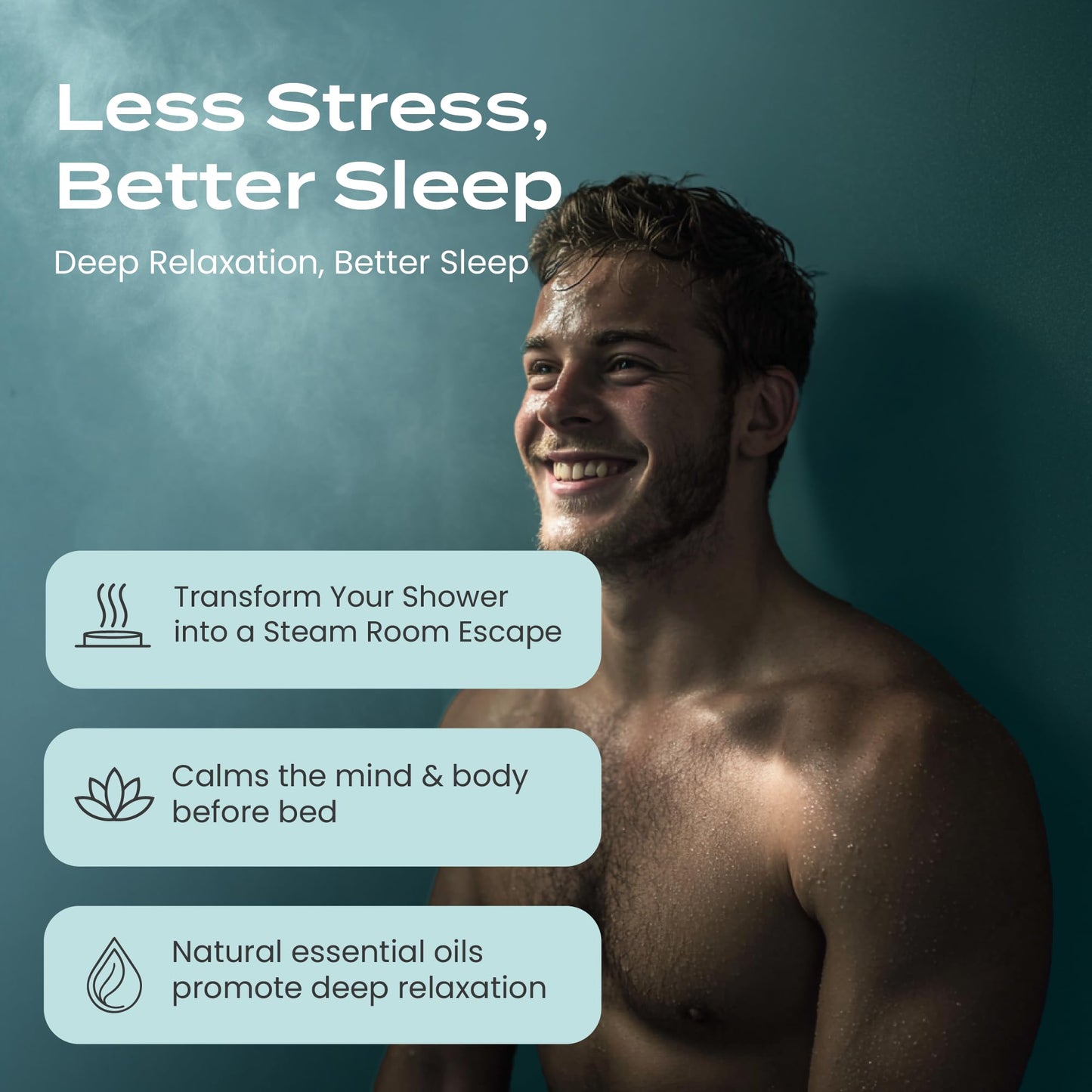 Body Restore Shower Steamers Aromatherapy 15 Pack – Fathers Day Gift for Dad, Luxury Spa Gifts for Men, Stress Relief & Relaxation Self Care – Premium Eucalyptus Essential Oil Tablets - Available at All In One Marketplace Canada