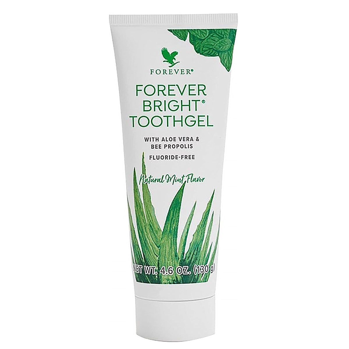 Forever Living | Forever Bright Toothgel - 4.6oz Vegan Non-Fluoride Toothgel with Peppermint & Spearmint - Gentle Oral Care for Kids & Adults - 1 Pack 🍁 All In One Marketplace Canada