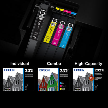 Epson 232 Genuine Standard Capacity Black Ink Cartridge T232120 🍁 All In One Marketplace Canada