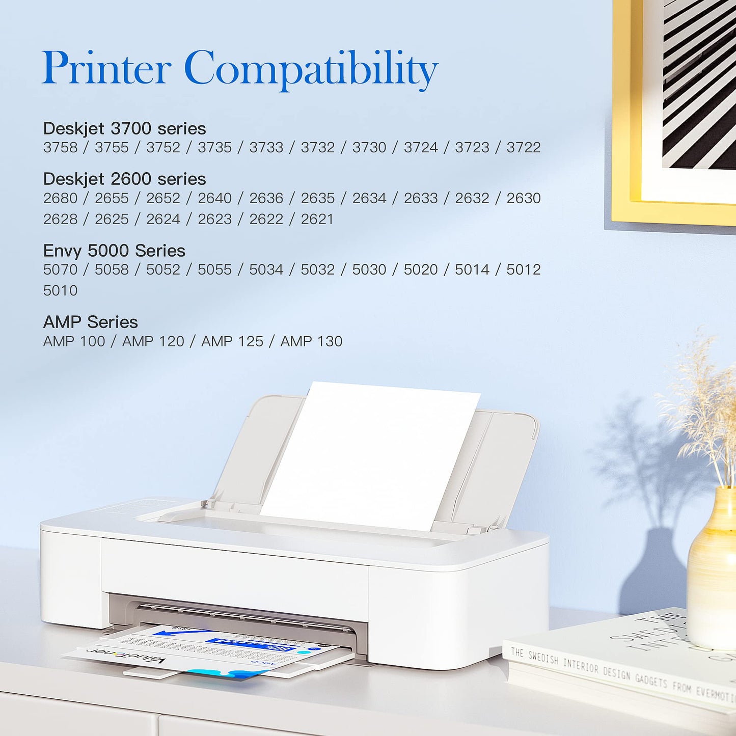 Valuetoner Remanufactured Ink Cartridges Replacement for HP 65XL Ink Cartridge Combo Pack 65 XL for Envy 5055 5052 5058 DeskJet 3755 2655 3720 3722 3723 3752 3758 2652 2624(1 Black, 1 Color) Valuetoner