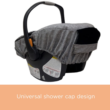 liuliuby Winter Carseat Covers for Baby | Infant Car Seat Cover Baby | Doona Accessories | Warm & Thick Fleece Canopy for Infant & New Born Cold Weather (Black) 🍁 All In One Marketplace Canada