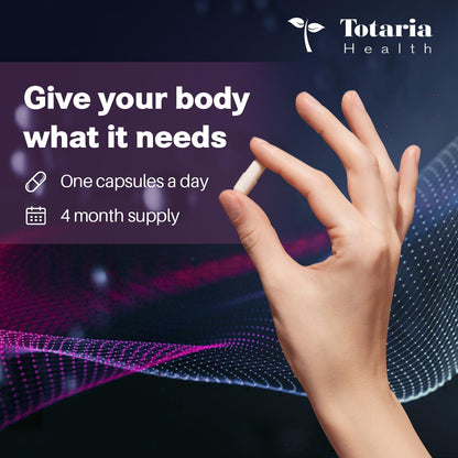 Totaria Magnesium Complex 700mg 12 in 1 Magnesium Supplement with Glycinate Citrate Malate Oxide Taurate Aspartate Orotate Magnesium Relaxation,Muscle,Heart Support, Vegan 120 Capsules - Available at All In One Marketplace Canada