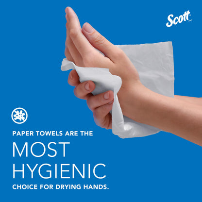 Scott Professional Universal Multifold Paper Towels, Bulk (03650), Absorbency Pockets, 9.2"x9.4", Compressed, Compact (250 Sheets/Pack, 12 Packs/Case, 3,000 Sheet Total) SCOTT PROFESSIONAL