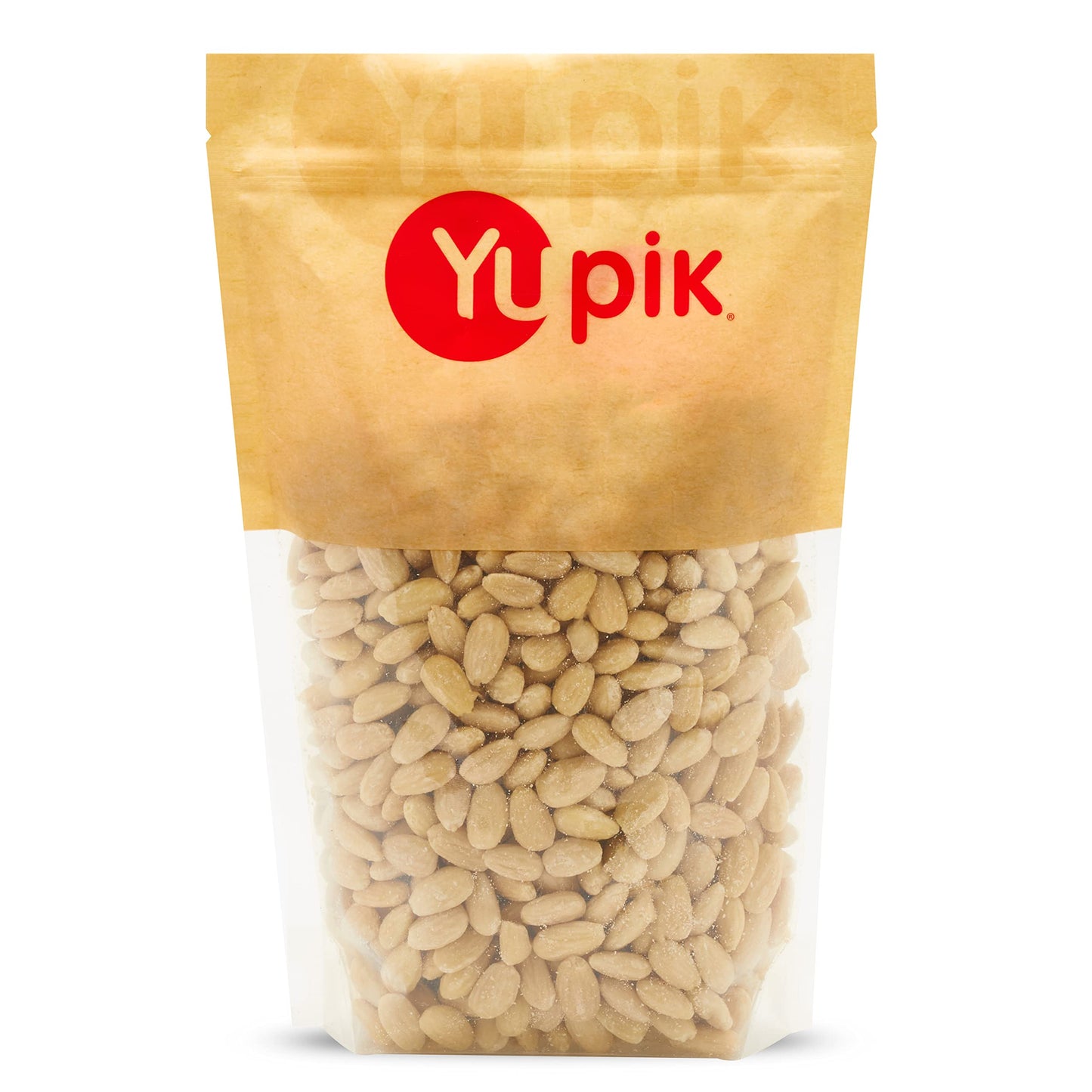 Yupik Whole Blanched Almonds, 1Kg, Skinless, Unsalted, Gluten-Free, Kosher, Raw, Good Source Of Protein, Fiber, Iron & Calcium, Low In Carb Yupik