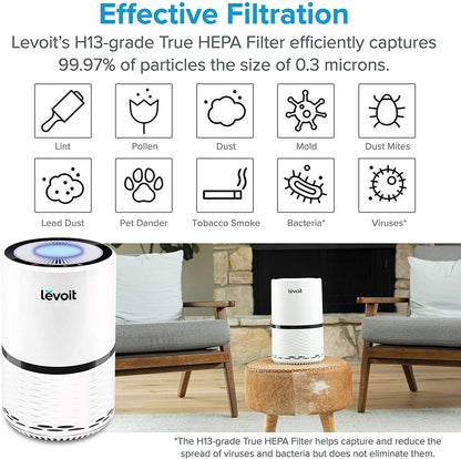 Levoit LV-H132 Air Purifier Genuine Replacement Filter, 1 Pack Levoit