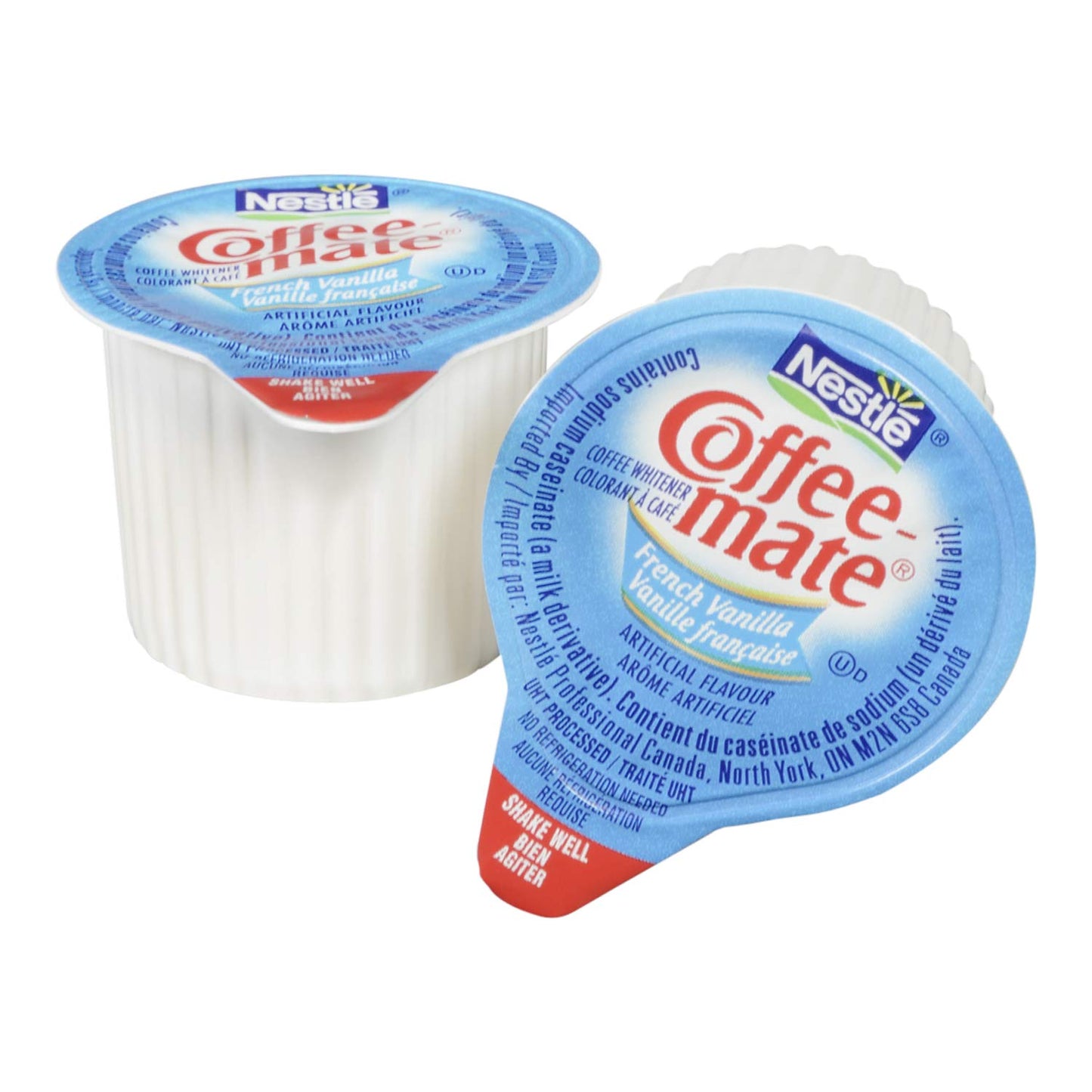 COFFEE-MATE French Vanilla Liquid Creamer – Lactose Free Single Serve Portions (180 x 11ml)
