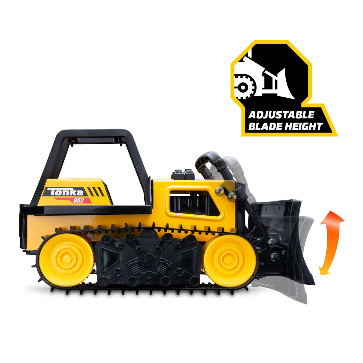 Tonka Steel Classics, Bulldozer– Made with Steel and Sturdy Plastic, Yellow Friction Powered Toy Construction Truck, Ages 3+ Boys and Girls, Kids, Toddlers, Christmas Birthday Gifts 🍁 All In One Marketplace Canada