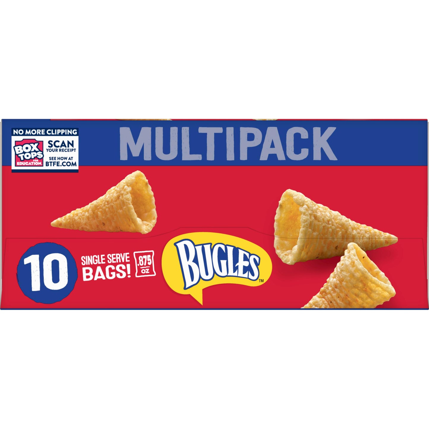 Bugles Original Flavor Crispy Corn Snacks - 8.75 oz Bag (10-Pack)