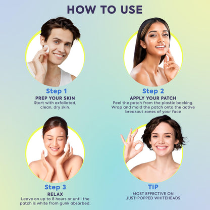 LivaClean 330 CT Pimple Patches for Face w/Hydrocolloid Only | Ideal for Sensitive Skin - Four Sizes - Pimple Patch, Hydrocolloid Patch, Acne Patches for Face - Available at All In One Marketplace Canada