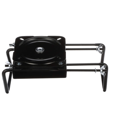Attwood 15700-3 Seat Mount, Clamp-On with Swivel, Adjusts from 7 ½ inches to 18 inches, Black, Powder-Coated Aluminum attwood