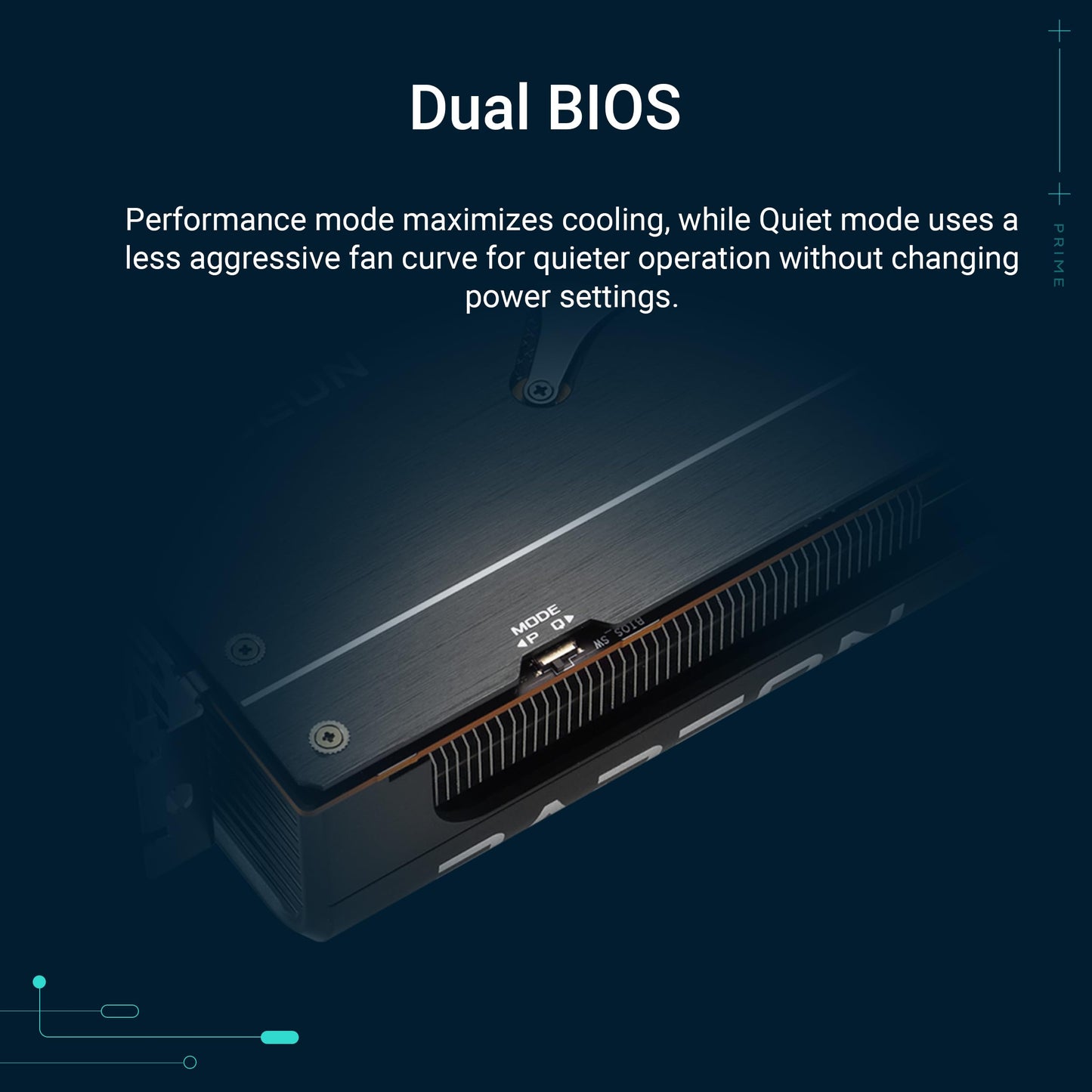 ASUS Prime Radeon™ RX 9070 XT OC Edition Graphics Card (PCIe 5.0, HDMI/DP 2.1, 2.5-Slot Design, axial-tech Fans, Dual Ball Fan Bearings, Dual BIOS, ASUS GPU Guard) Asus