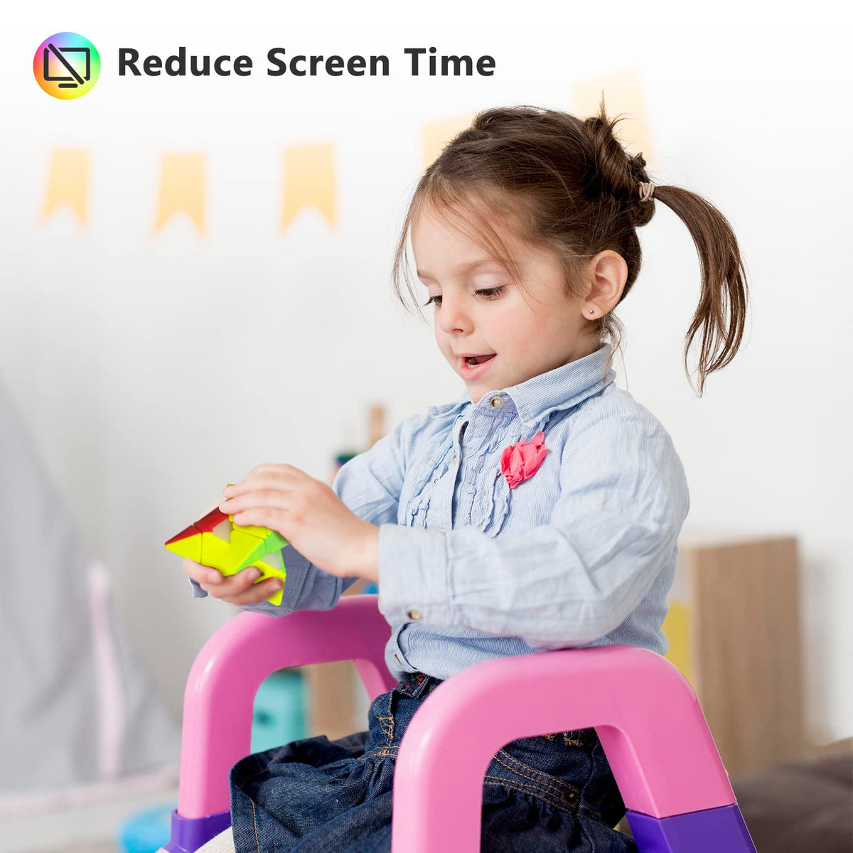 Vdealen Speed Cube Set, Puzzle Cube Bundle of 2x2x2 3x3x3 4x4x4 Pyramid Magic Cube Set, Birthday Party Christmas Stocking Stuffers Gift for Kids Teens Adults(Stickerless) 🍁 All In One Marketplace Canada