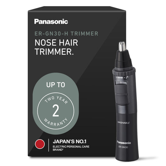 Panasonic ERGN30H nose & ear Hair Trimmer, Black Compact, 0.14 kilogram - Available at All In One Marketplace Canada