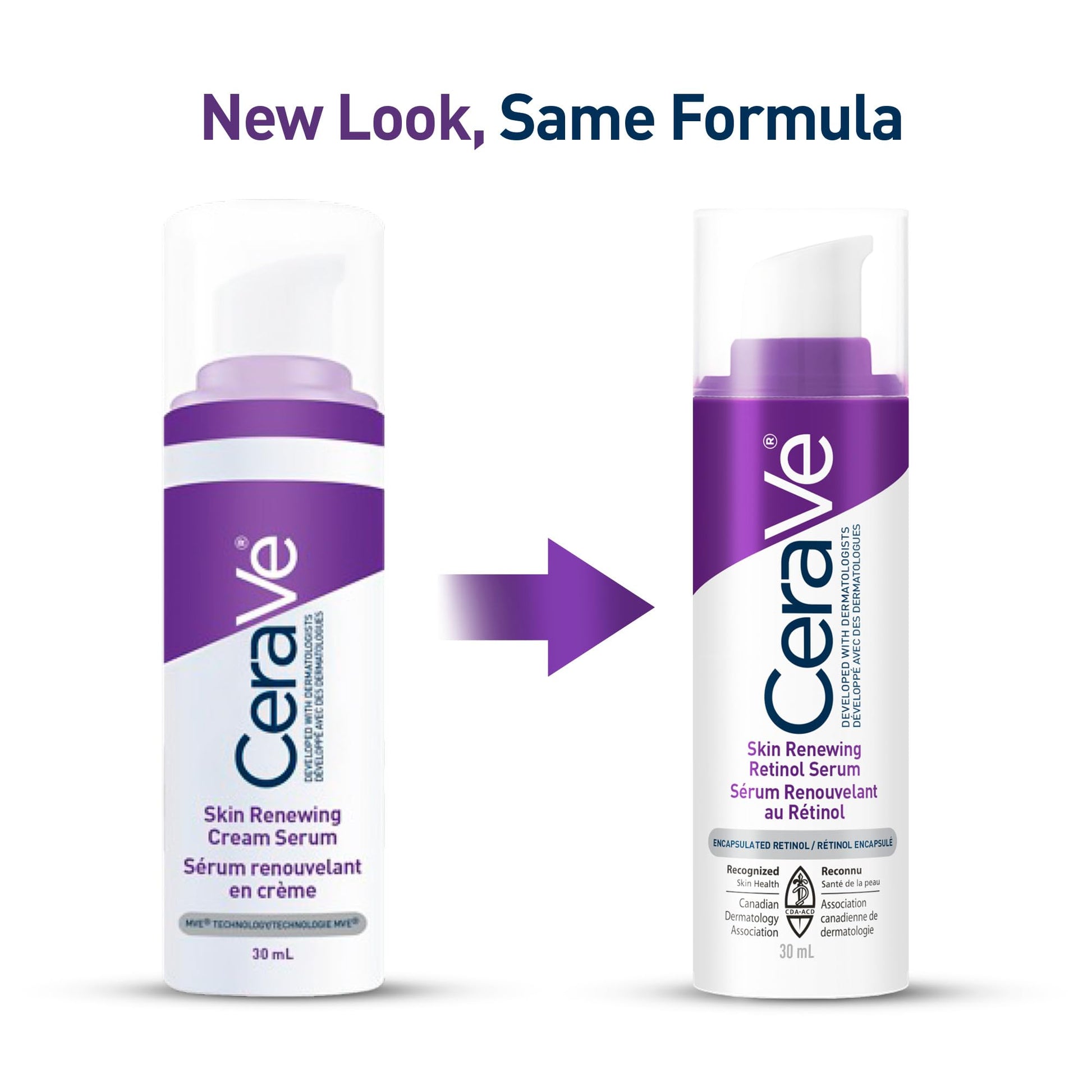 CeraVe Retinol Serum for Face, Skin Renewing Retinol & Hyaluronic Acid Serum for Men & Women. Anti Aging to Improve Appearance of Fine Lines & Wrinkles. Fragrance-Free & Non-Comedogenic. 30mL - Available at All In One Marketplace Canada