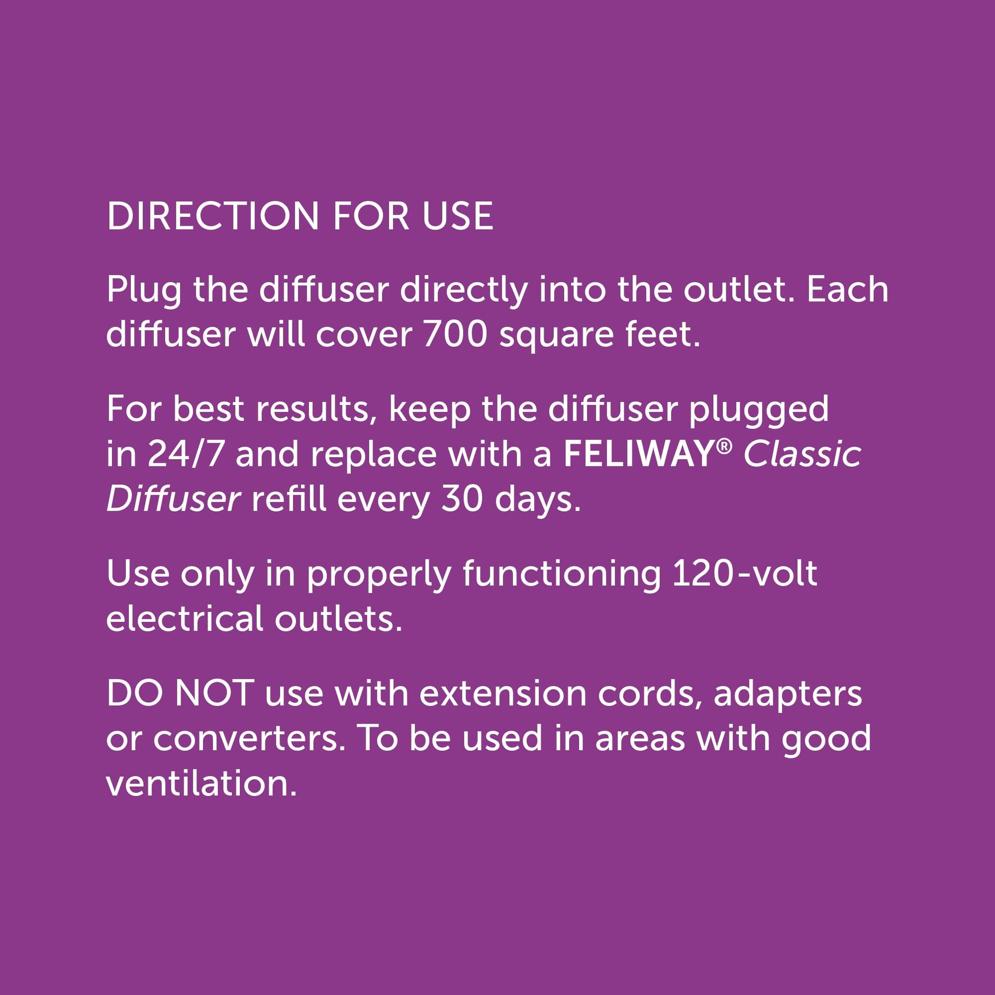 FELIWAY Classic Starter Kit, Promotes Calmness in Cats & Kittens, VHP Registered NN.P4B8, includes 1 Diffuser and 1 Refill, Lasts 30 Days, Cat Calming Pheromones, 48ml - Available at All In One Marketplace Canada