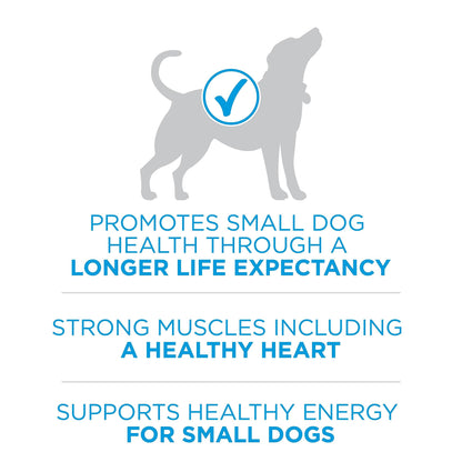 Purina ONE Dry Dog Food, +Plus Small Breed with Beef - 3.63 kg Bag (1 Pack)