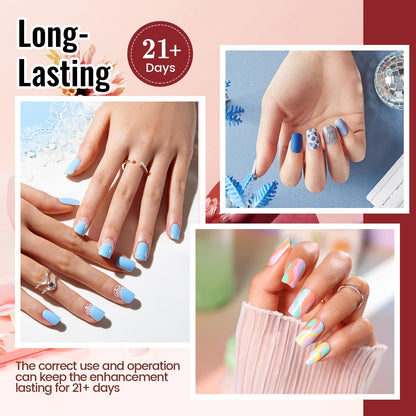 36 PCS Gel Nail Polish Kit with U V Light include 32 Colors Gel Polish Nail Soak Off Base No Wipe Top and Matte Top Coat Nail Polish Set Manicure Tools Lamp Gifts for Women - Available at All In One Marketplace Canada