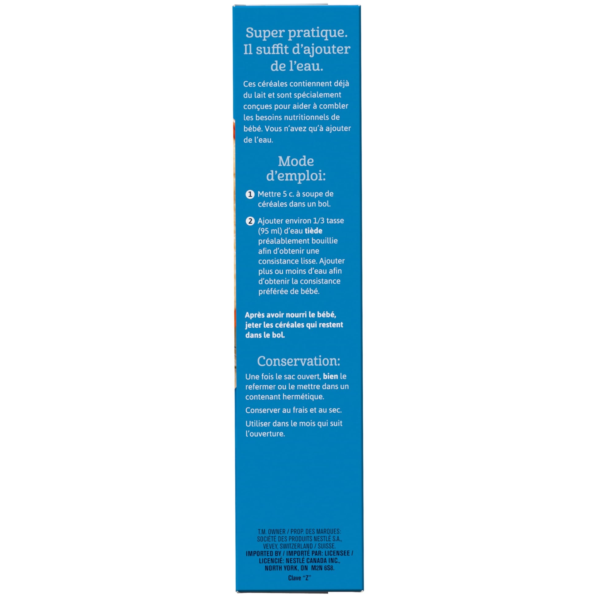 GERBER Oat Baby Cereal, 6 Boxes, 1.4 kg Gerber