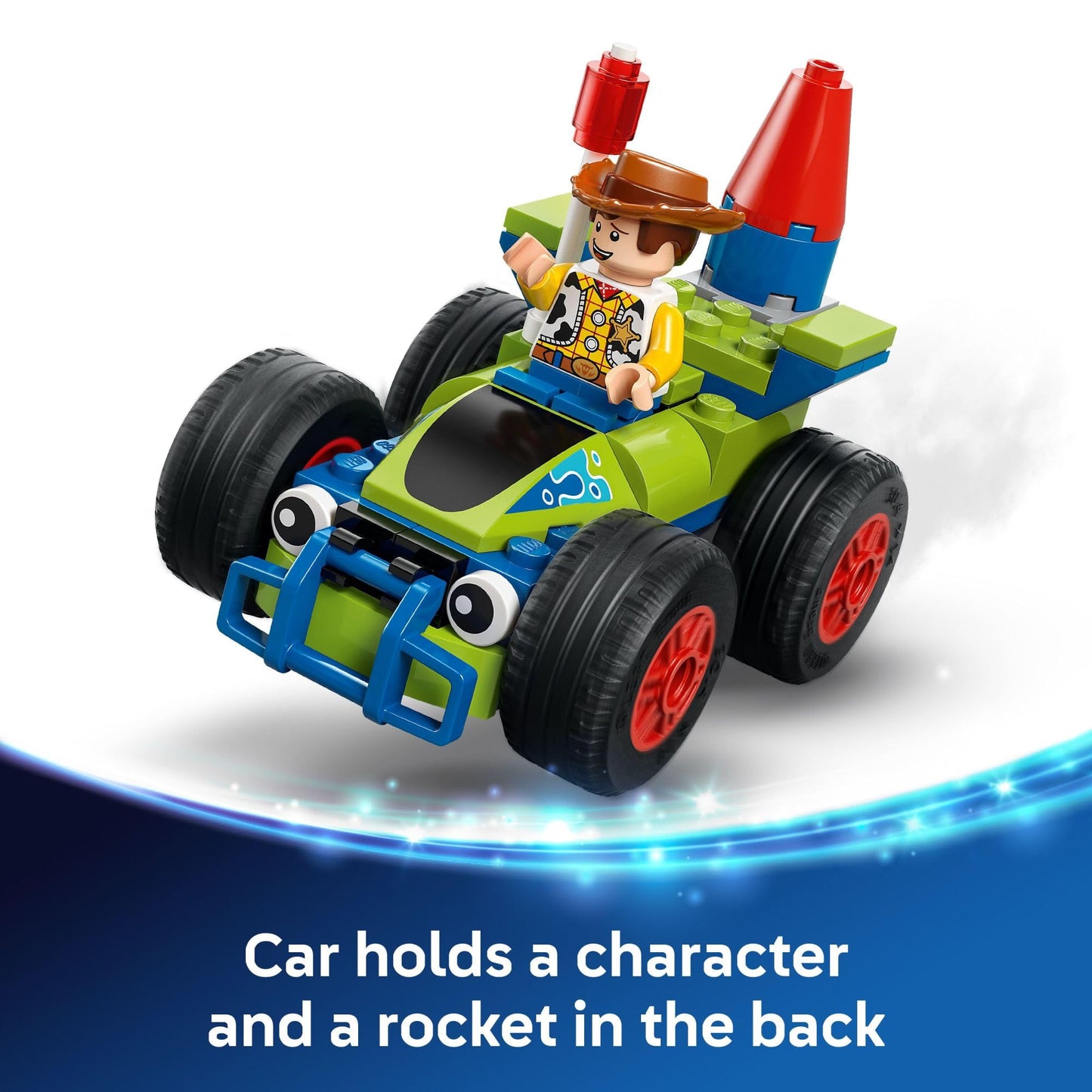 LEGO Disney and Pixar’s Toy Story Celebration Train & RC Car Toddler Toy - Sensory and Pretend Play Building Toy for Preschool Boys and Girls, Ages 4+ - Disney Gift Idea for Birthdays - 43264 LEGO