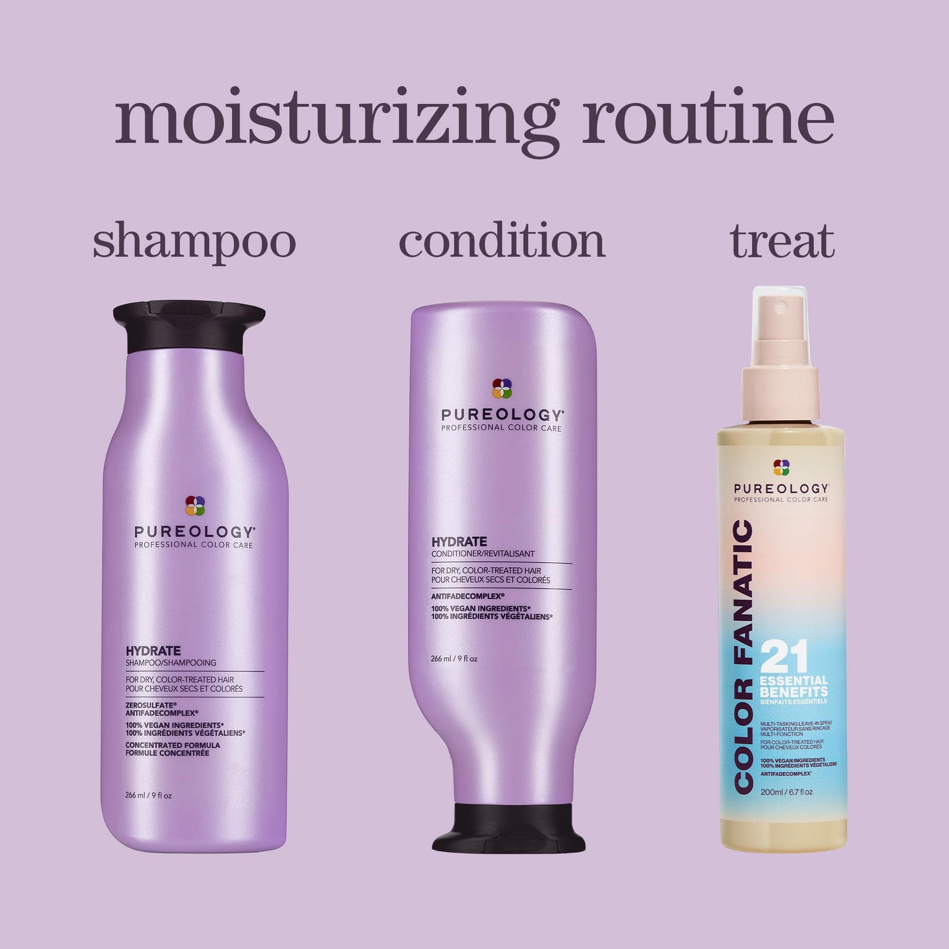 Pureology Hydrate Nourishing Shampoo for Dry Hair, 1000mL Pureology