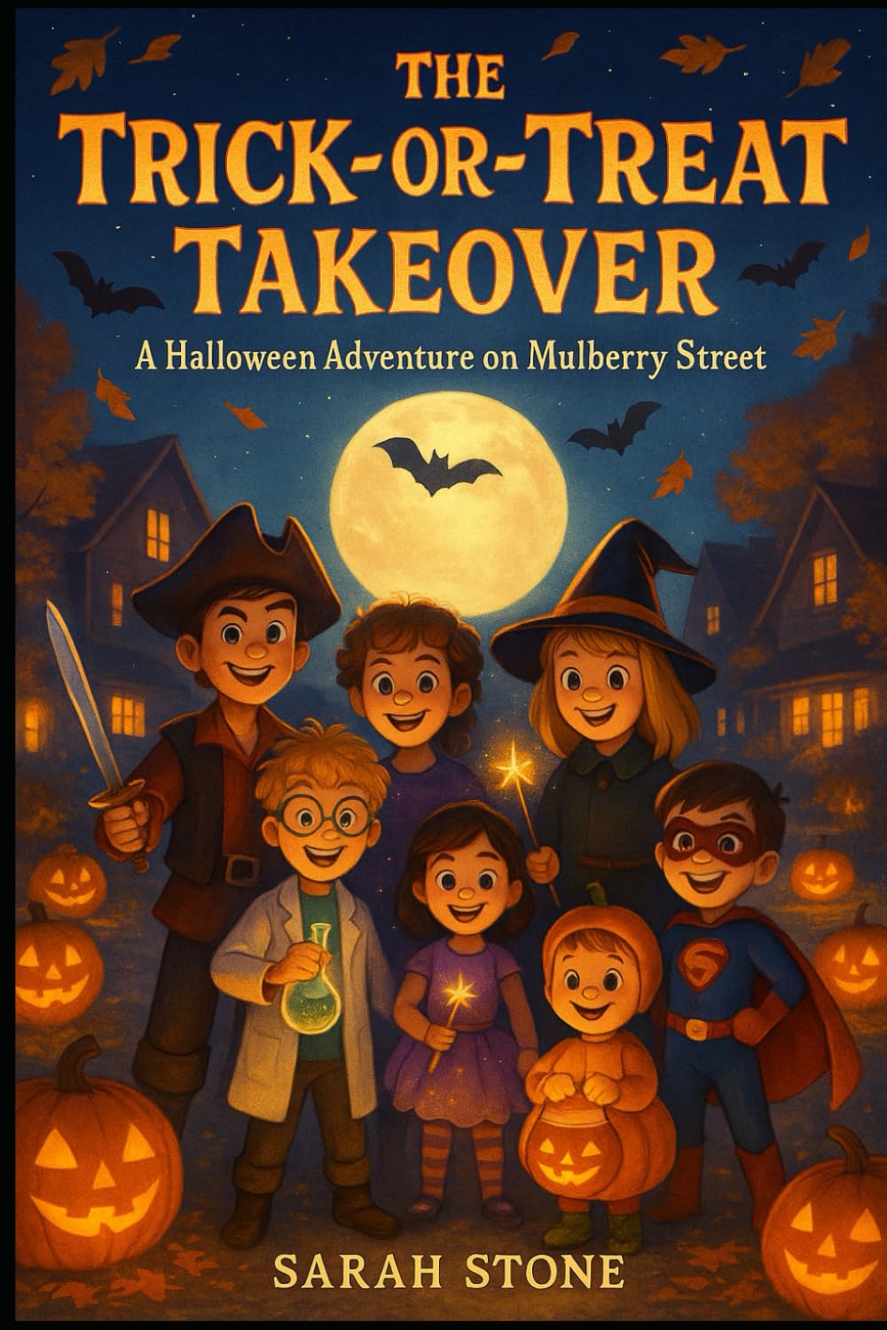L'invasion des friandises : une aventure d'Halloween sur Mulberry Street