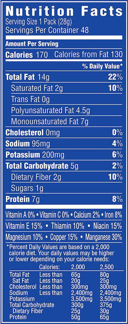 Planters Salted Peanuts - 48 Individual 1 oz. Bags