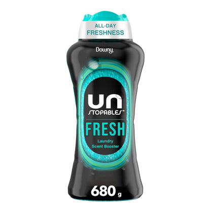 Downy Unstopables In Wash Scent Booster Beads, Fresh Scent, Laundry Beads for Odour Protection, 680 Grams