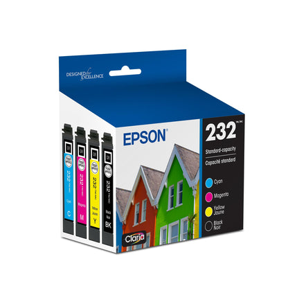 Epson 232 Genuine Ink Cartridge Black and Color Combo Pack T232120-BCS 🍁 All In One Marketplace Canada