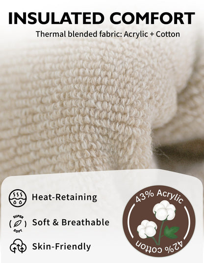 CLOSEMATE Women's Winter Boot Socks, Warm and Cozy, 3 Pairs 🍁 All In One Marketplace Canada